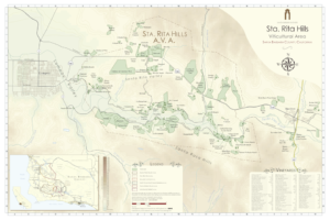 Sta. Rita Hills AVA Map - Santa Barbara County Vintners